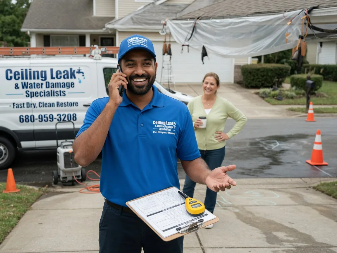 Ceiling Leak Cleanup James Creek, PA FAQs